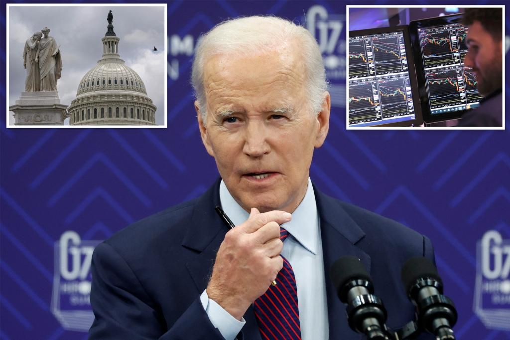 Biden claims he's 'blameless' if US defaults on debt