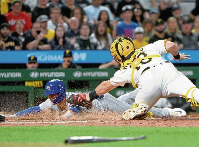 Pirates extend scoreless streak to 24 innings in shutout loss to Cubs for 8th consecutive defeat