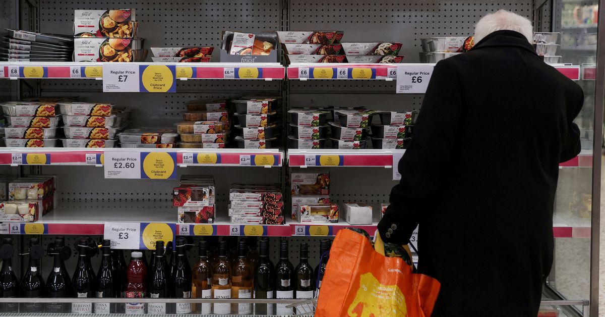 UK's stubborn inflation fails to fall, turning up heat on BoE