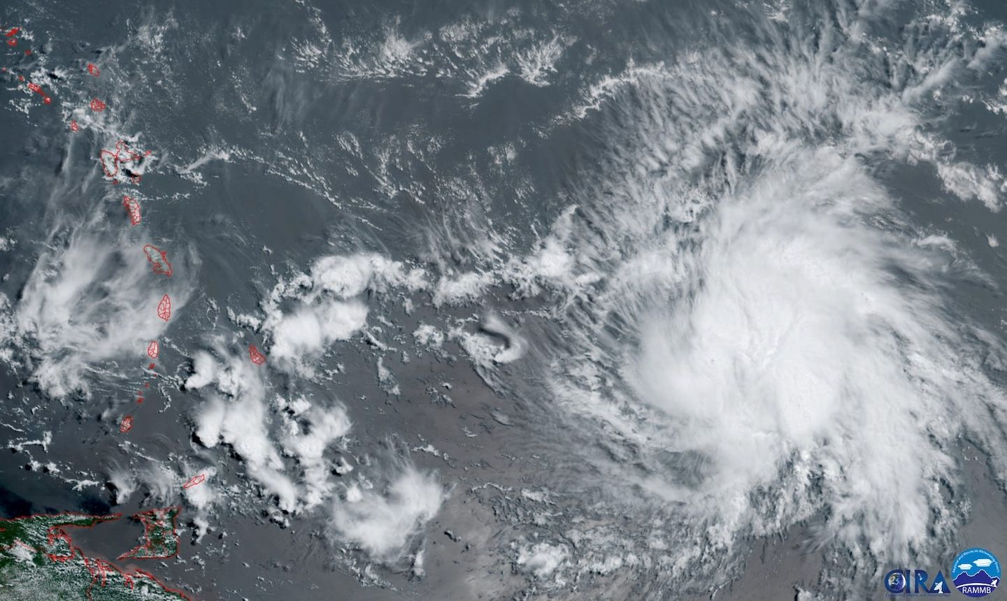 Tropical Storm Bret strengthens on approach to Lesser Antilles