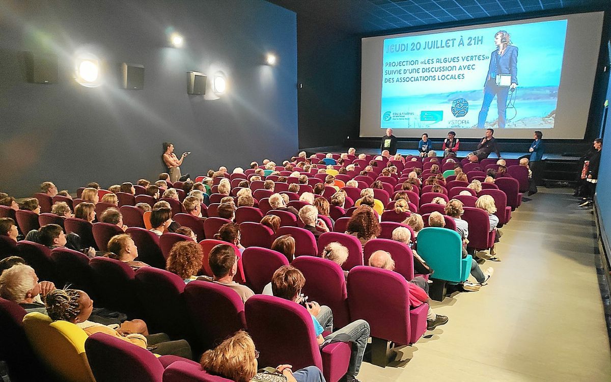 À Douarnenez, le Club plein à craquer pour le ciné-débat sur les algues vertes