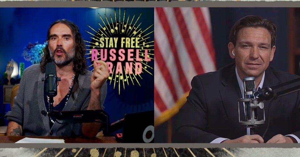 DeSantis Tells Russell Brand That Jan. 6 ‘Was Not an Insurrection’