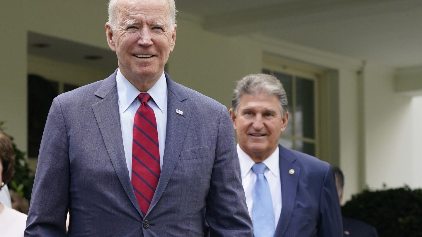 Sen. Joe Manchin urges Biden to withdraw from the 2024 race