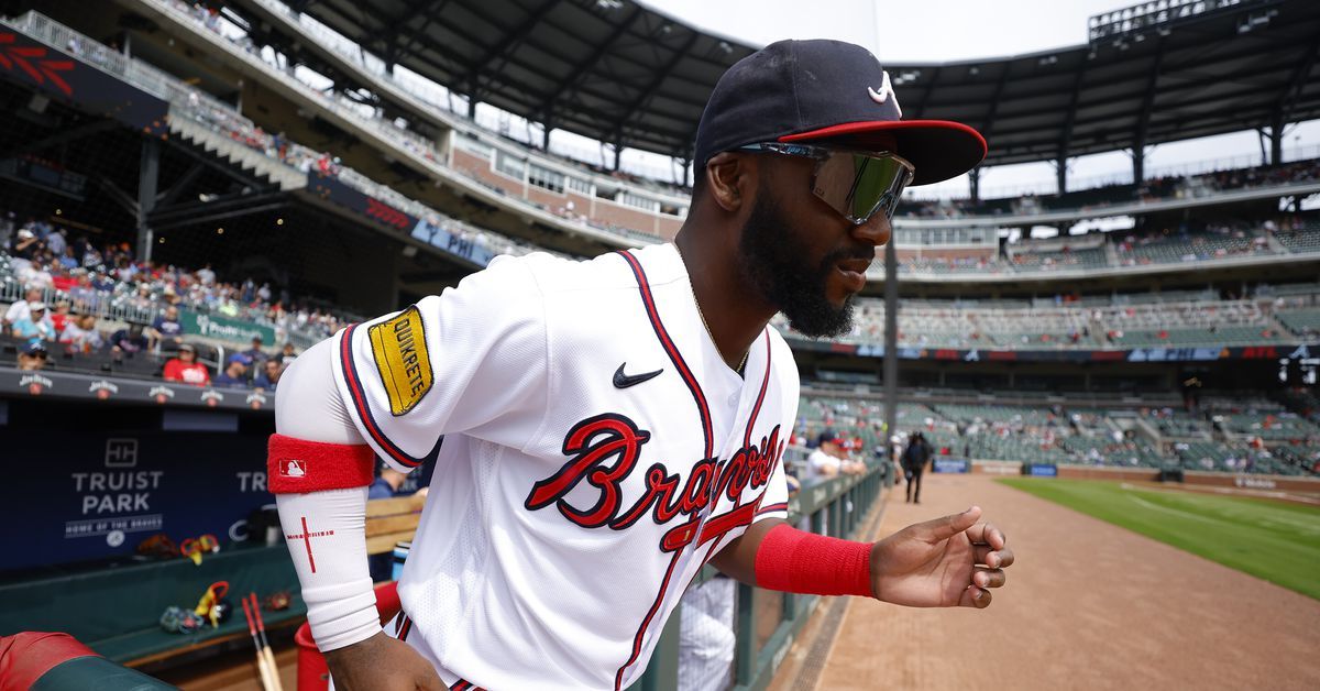 Michael Harris hitting 6th for Braves Thursday against Nationals