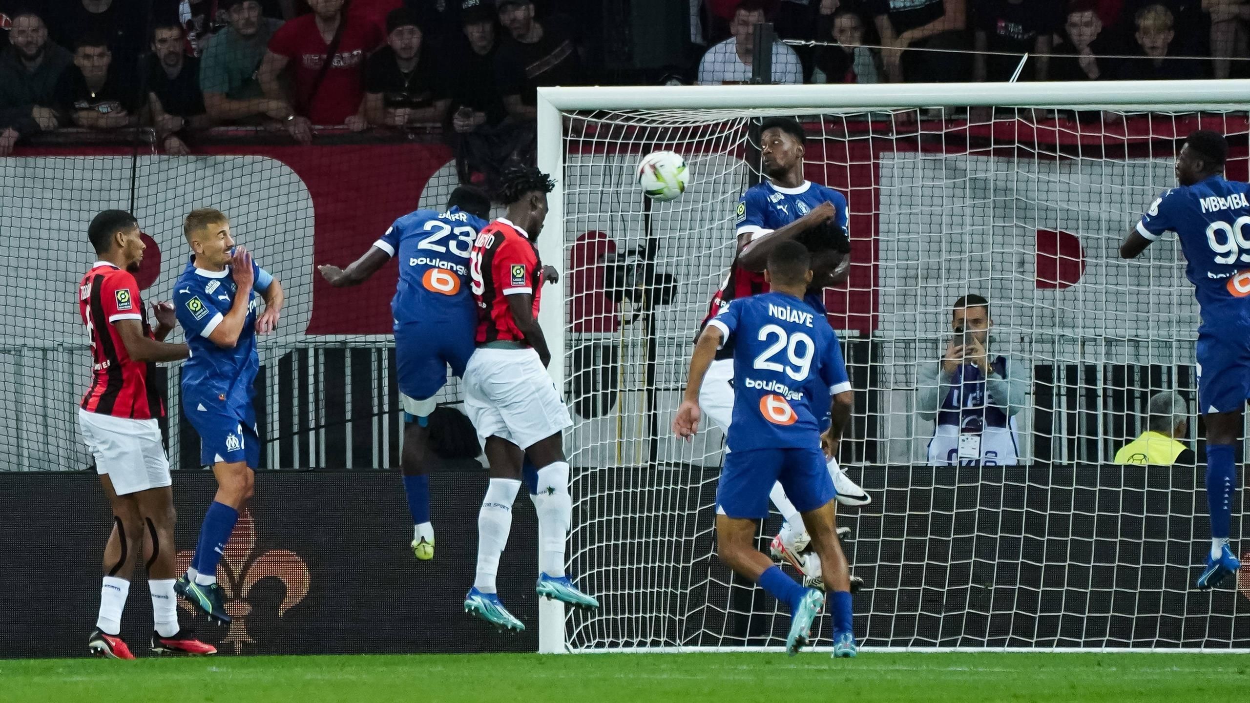 Ligue 1 | L'OGC Nice leader de Ligue 1 après son succès sur l'OM (1-0)