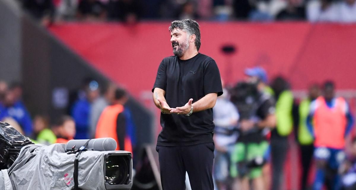 Nice - OM : Gattuso, pire départ depuis Rudi Garcia !