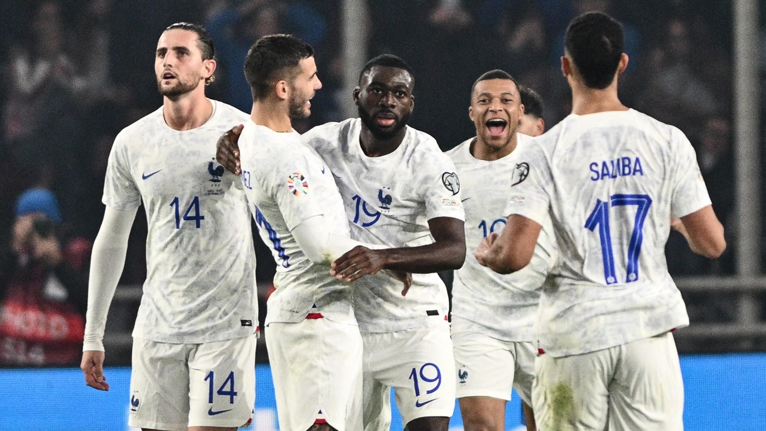 Les notes des Bleus : Fofana en pleine lumière, le côté obscur de Koundé