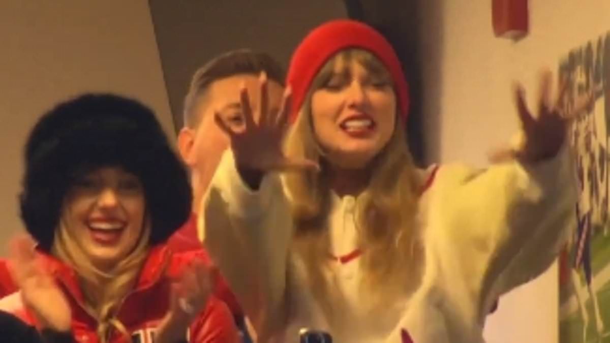 Taylor Swift's second favorite Chiefs player? Singer chants Isiah Pacheco's name after winning touchdown vs. Bills - before making a '10' gesture for his jersey number on an unforgettable night for Tr