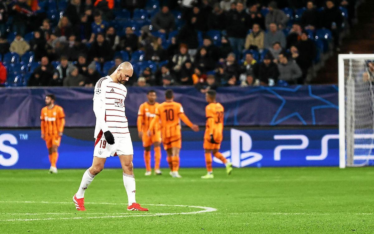 Battu par le Shakhtar Donetsk, le Stade Brestois voit le top 8 s’éloigner