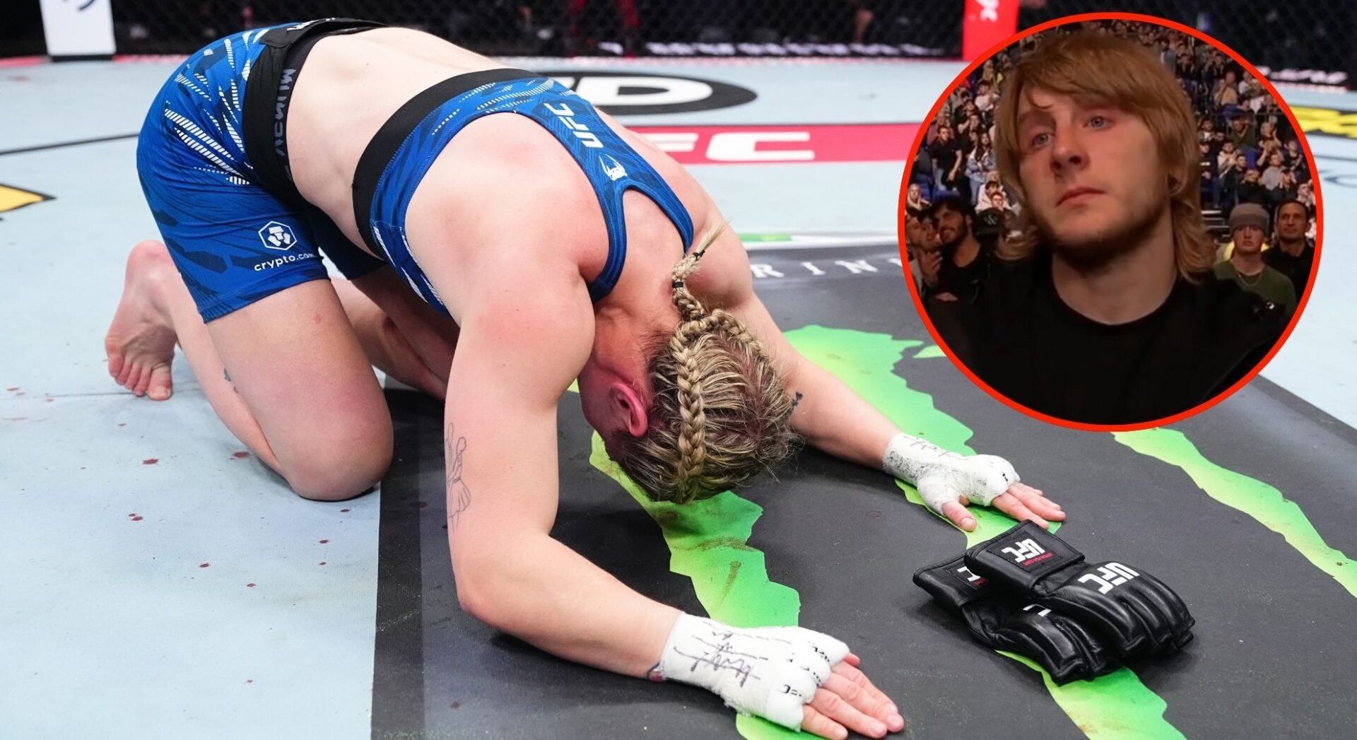 Paddy Pimblett breaks down in tears as teammate retires after shock loss to dancing debutant at UFC London