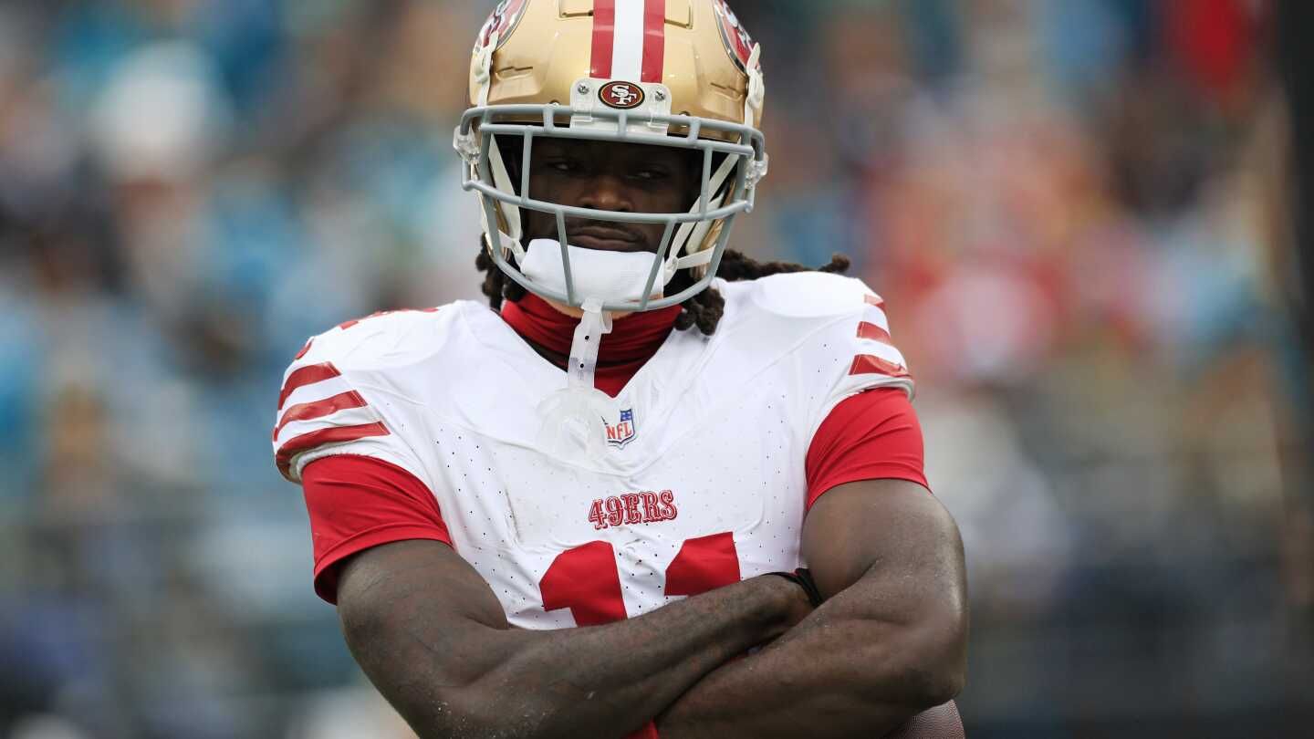 John Lynch cuts off question of whether Brandon Aiyuk's has received permission to seek trade