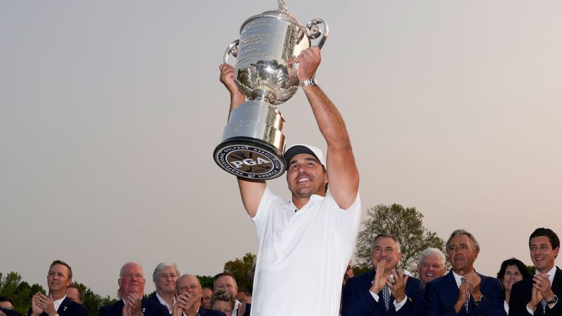 Brooks Koepka wins third PGA Championship to seal fifth major title