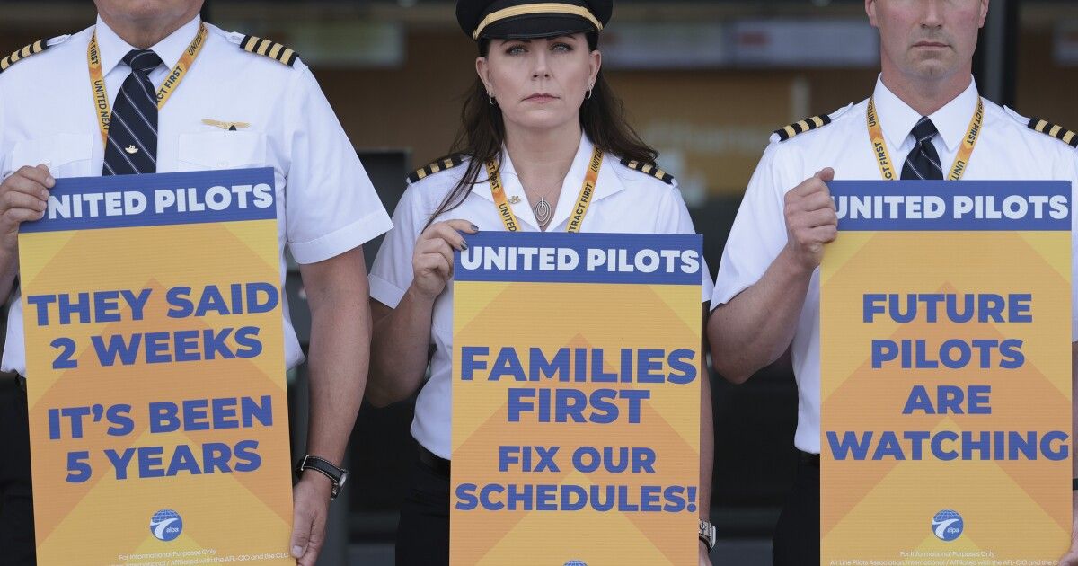 The latest workers calling for a better quality of life: airline pilots