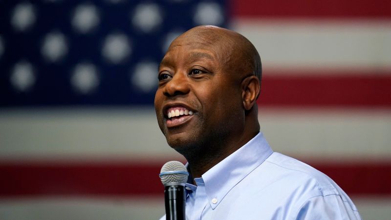 Tim Scott, the only Black Republican in the Senate, enters the 2024 GOP primary