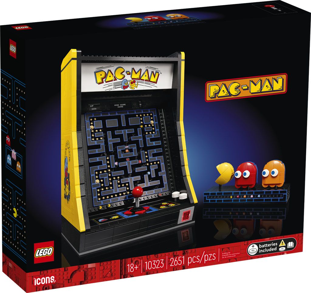 LEGO Icons PAC-MAN Arcade (10323) Officially Announced