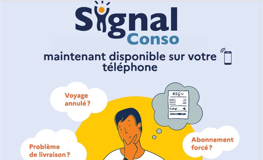 L’application Signal Conso permet désormais de signaler toutes les arnaques ou fraudes en quelques clics