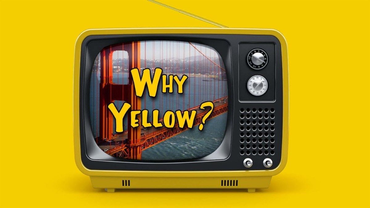 The fascinating reason why yellow dominates TV graphics