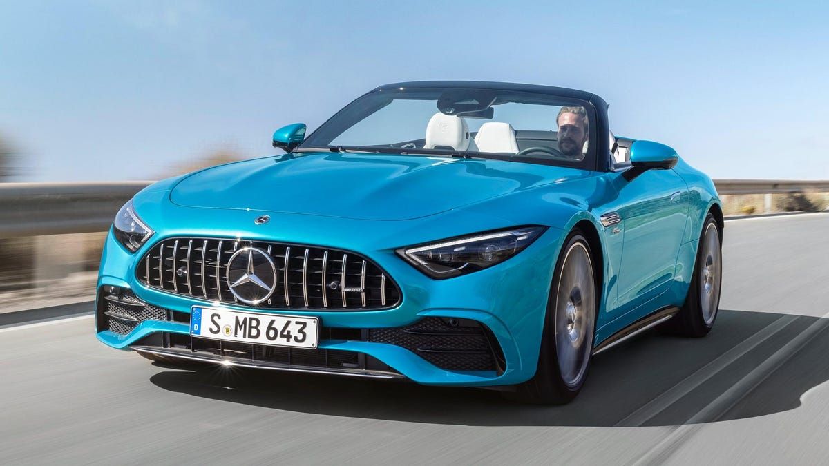 New Entry-Level 2023 Mercedes-AMG SL 43 Is Rear-Wheel Drive Only