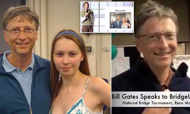 Bill Gates is interviewed by Russian bridge player Mila Antonova in unearthed 2010 video