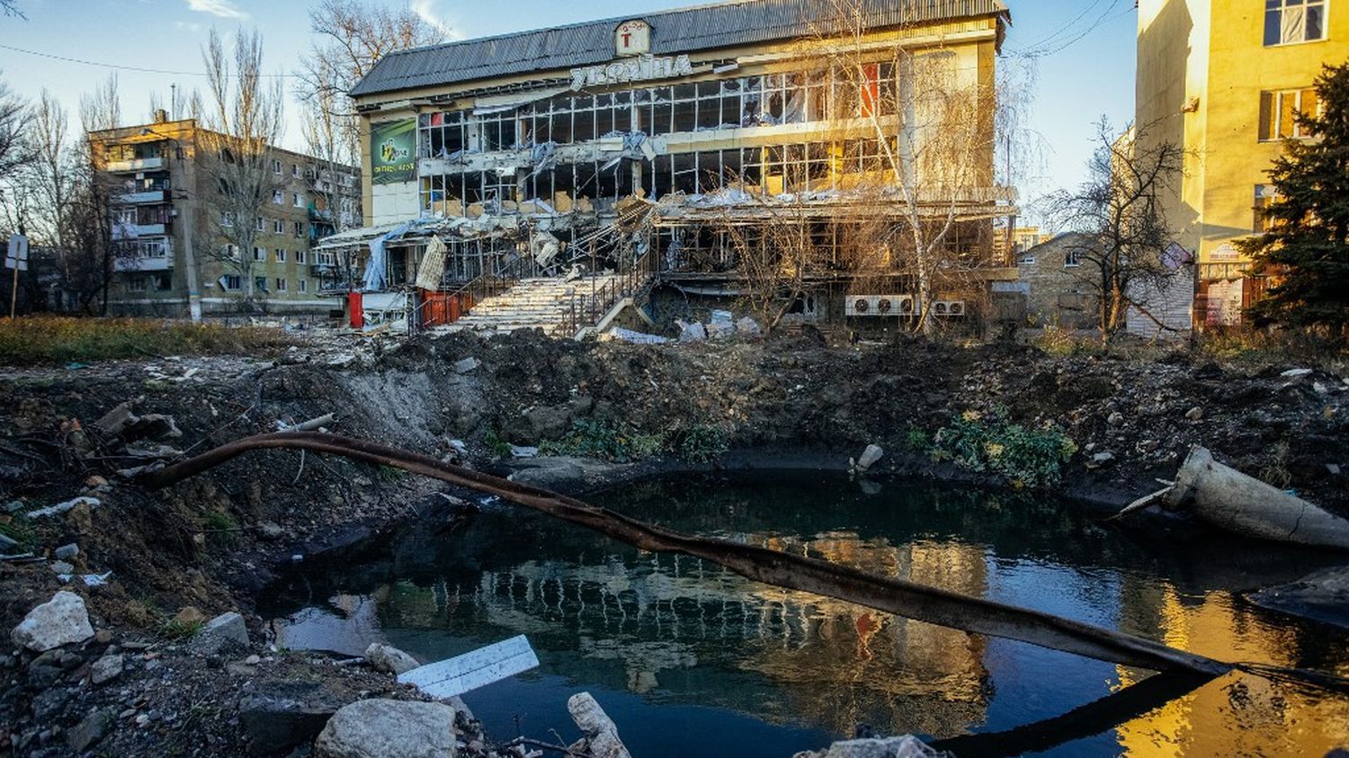 Bakhmout, une ville ravagée par des mois d'une bataille meurtrière