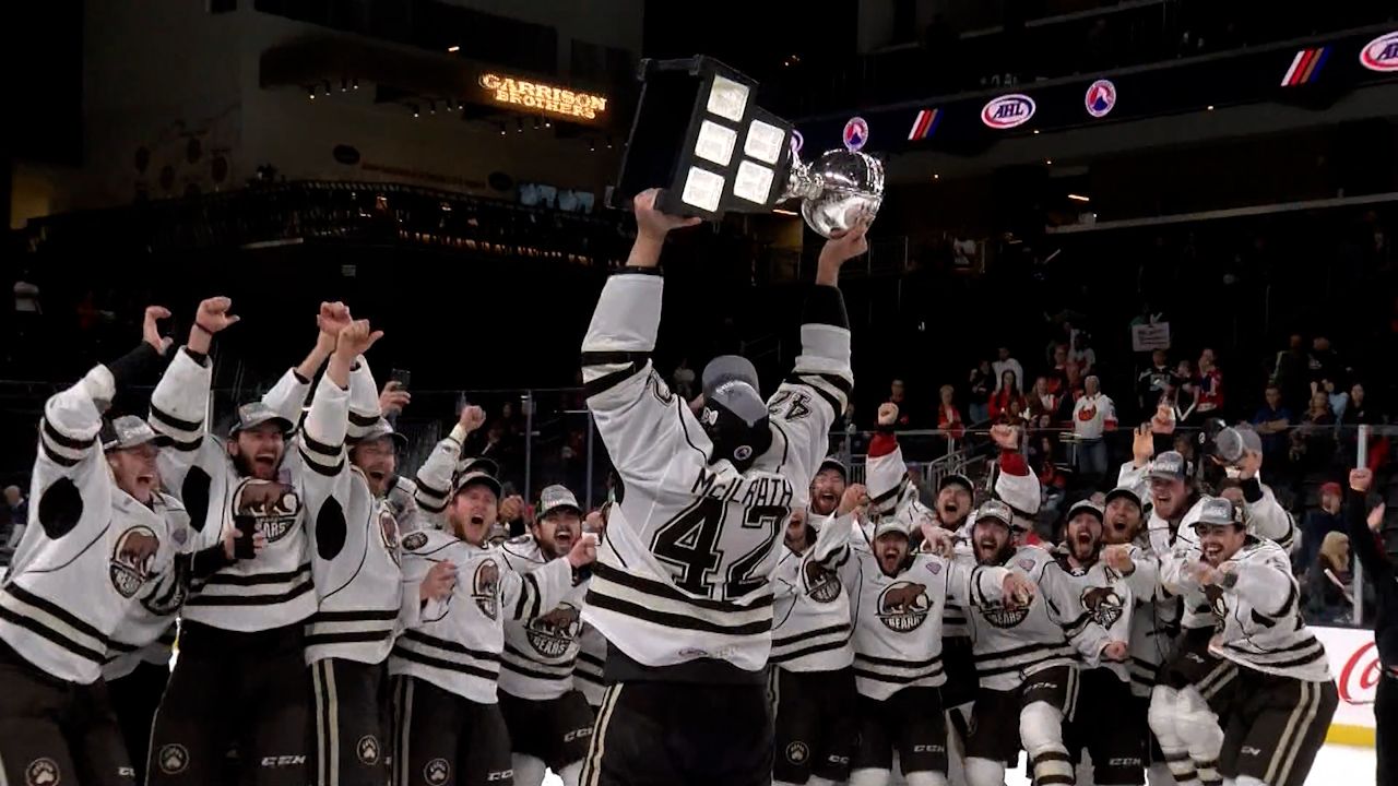 Hershey Bears win 12th Calder Cup in thrilling overtime Game 7 victory over Coachella Valley Firebirds