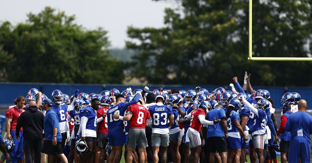 What position do the Giants need to add to before training camp?