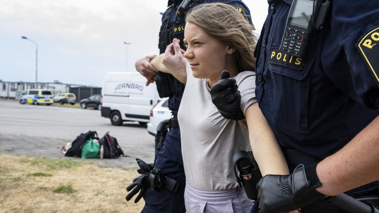 Greta Thunberg voices support for climate group shut down by France