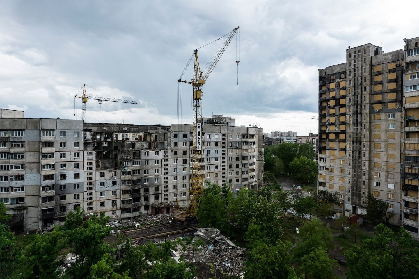 Ukraine dreams of rebuilding but Russia’s destruction continues