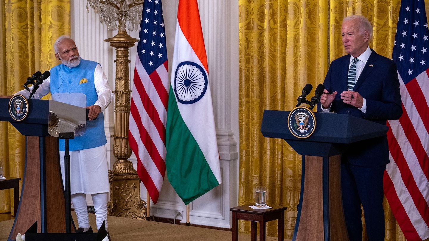 As Modi visits, Biden praises India’s democracy despite critics