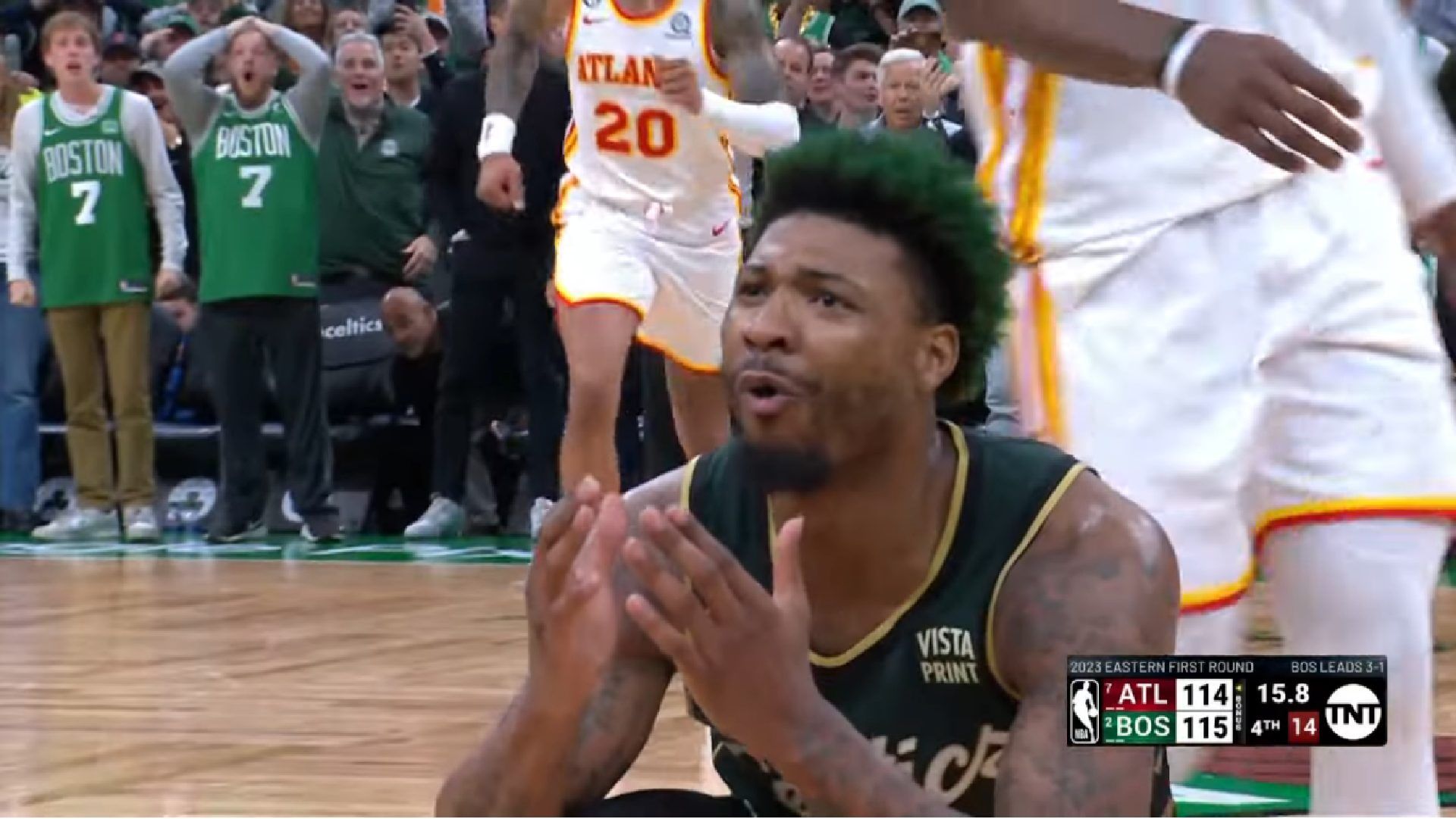 Marcus Smart est toujours sonné par l'annonce de son transfert....