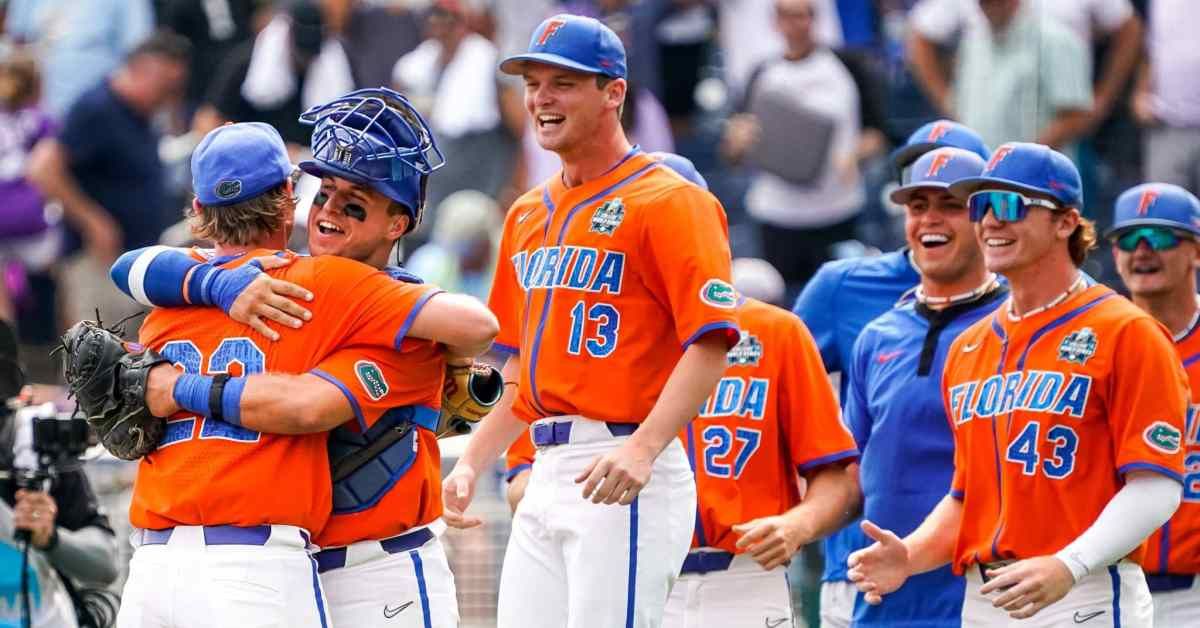 Forgotten Florida now 2 wins from a CWS title, NCAA history