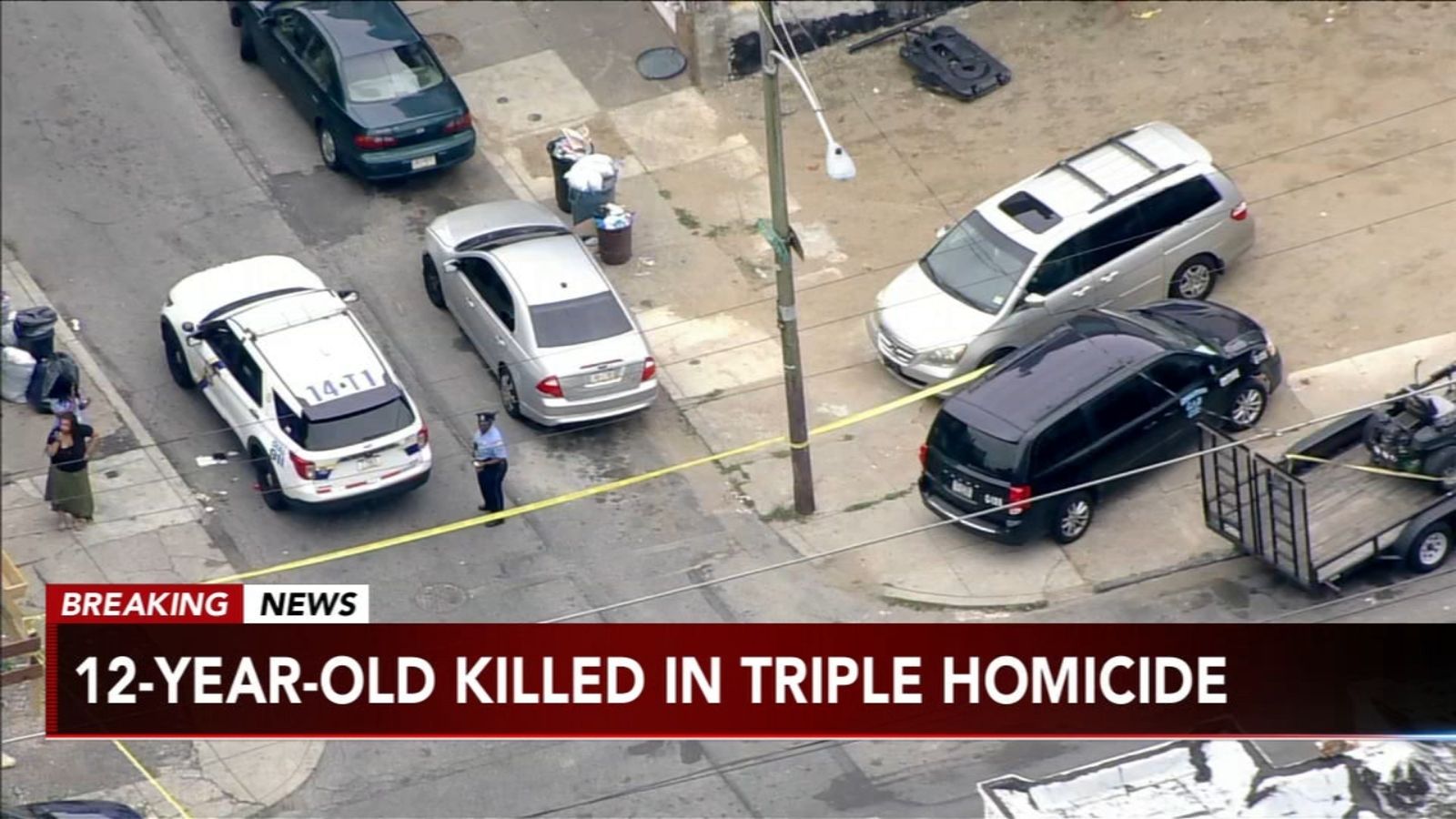 12-year-old child among three dead following triple shooting in Philadelphia