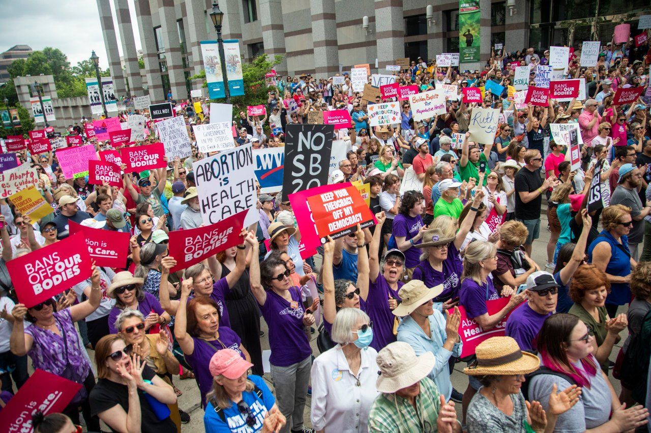 Changes to North Carolina abortion law added to unrelated bill, passed in state Senate despite protests by Democrats