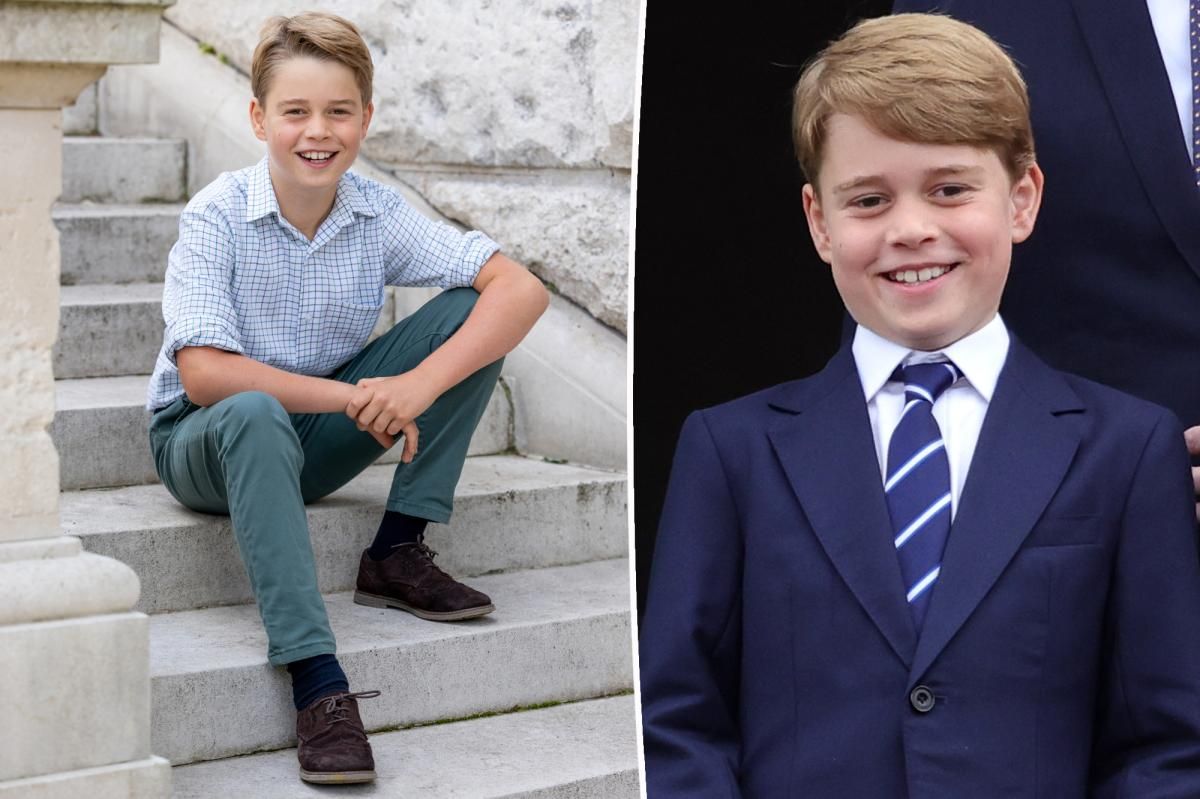 Prince George looks all grown up in new portrait celebrating 10th birthday