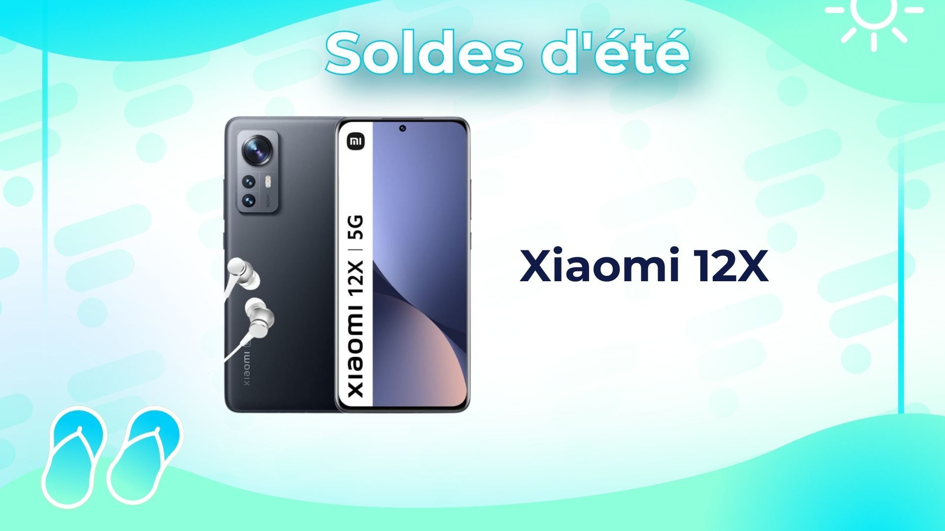 À -53 %, le Xiaomi 12X est encore plus recommandable pendant ces soldes d'été