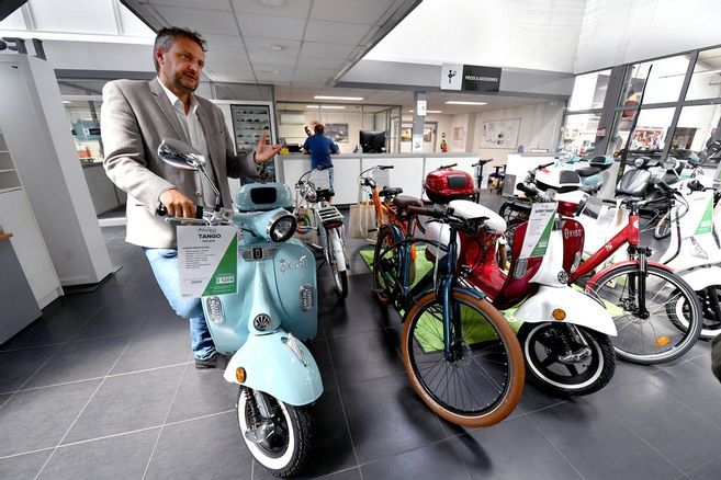 Cinq concessions Faurie, dont celle de Brive, se mettent à vendre scooters, vélos et trottinettes électriques