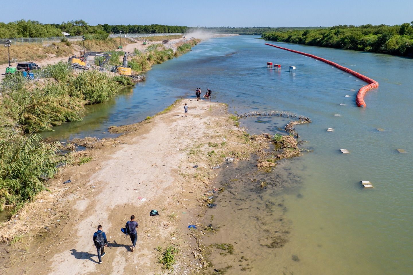 DOJ threatens to sue Texas over buoy border on the Rio Grande