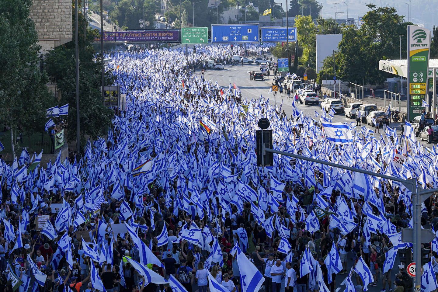 En Israël, les manifestations contre la réforme judiciaire se poursuivent, à l’approche d’un vote crucial