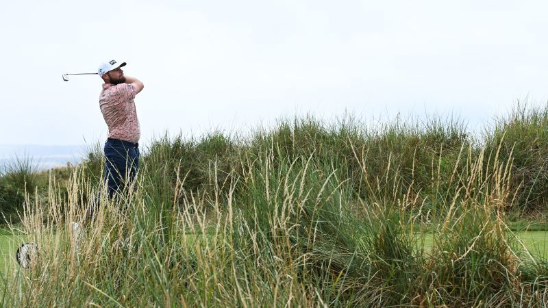 Tiny endangered toad halts play at Open Championship