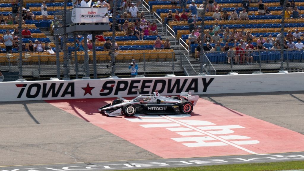 'King of the Corn' Newgarden leads Penske domination in Iowa