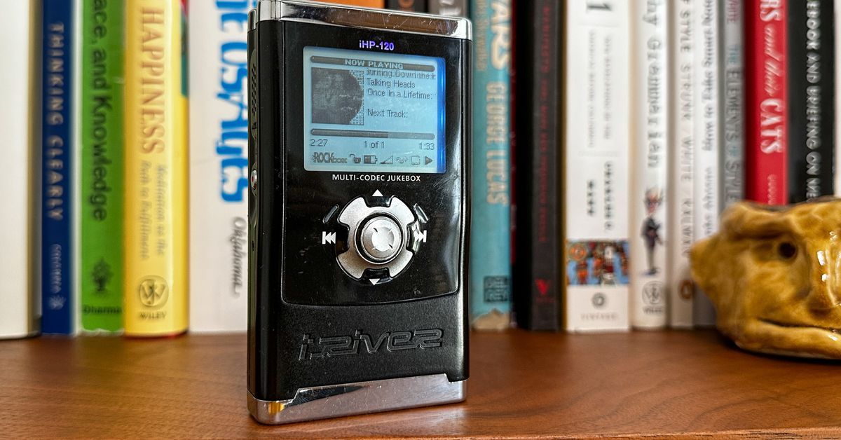 In praise of an old iRiver MP3 player