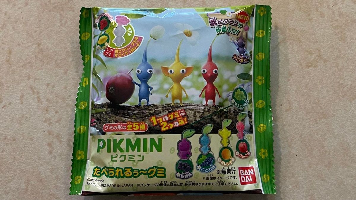 Pikmin gummies remind us that Japan gets all the cool stuff