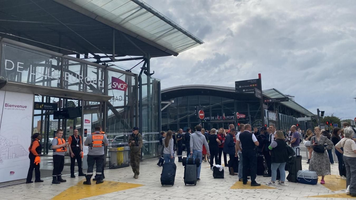 Gare Lille Europe: une évacuation en cours, les démineurs attendus sur place