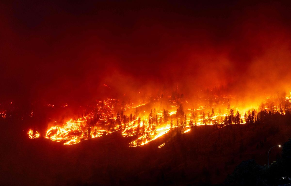 Canada : Le réchauffement climatique a créé des conditions météo beaucoup plus favorables aux feux