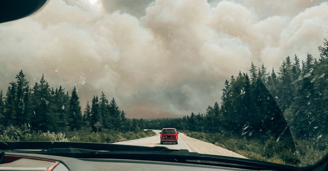 Warming Set the Stage for Canada’s Record Fires, Study Finds