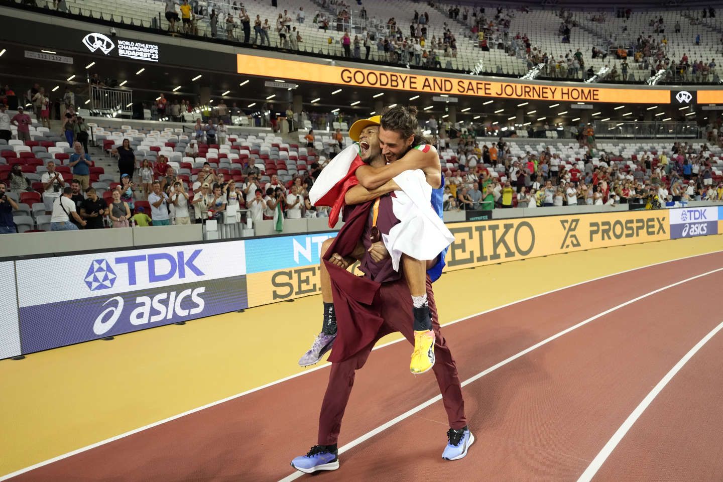 Championnats du monde d’athlétisme 2023 : l’Italien Tamberi et l’Américaine Tausaga créent la surprise à Budapest