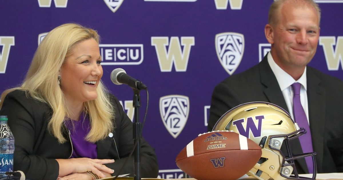 Kalen DeBoer addresses Jen Cohen’s departure and his role in UW’s athletic director search