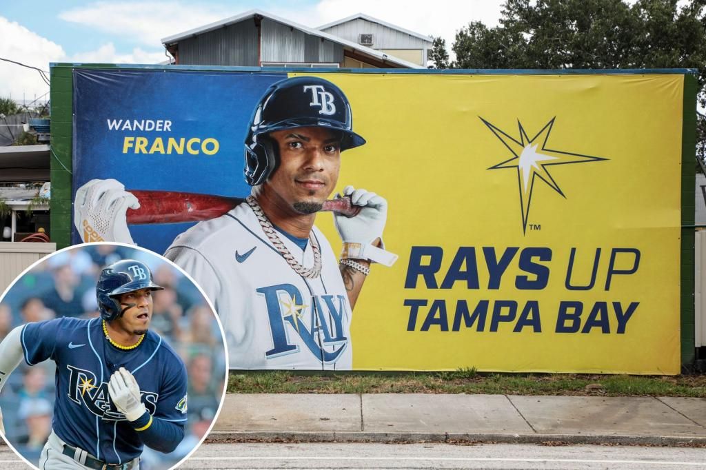 Rays scrubbing Wander Franco's likeness from Tropicana Field