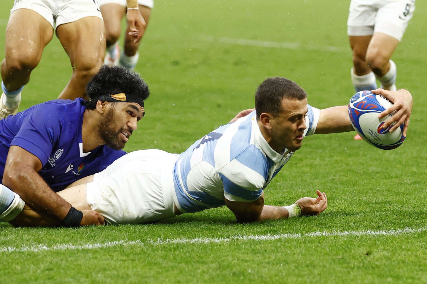 Coupe du monde de rugby 2023 : les Argentins se relancent en disposant des Samoa