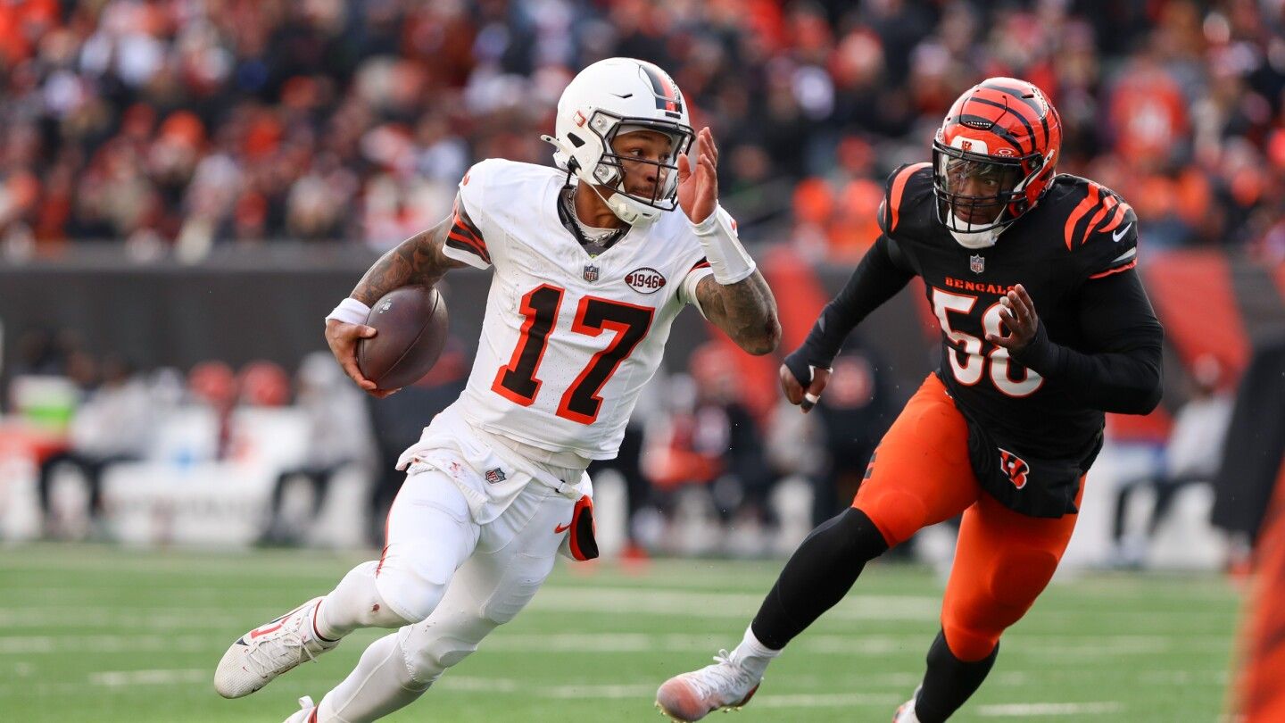 Browns plan to start Dorian Thompson-Robinson in Week 17